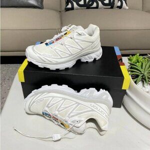 Salomon White Women's Winter & Rain Trail Shoes